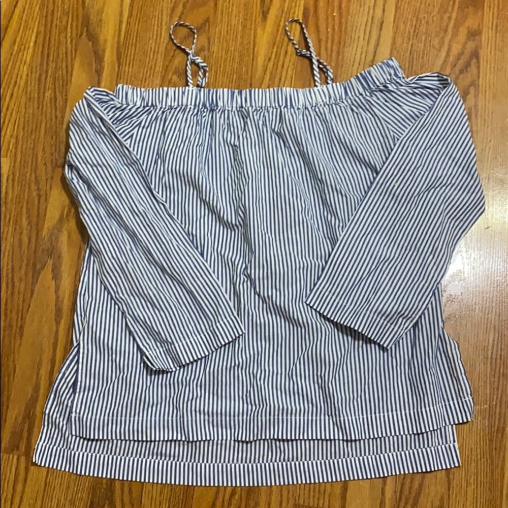 Off the shoulder strapped top